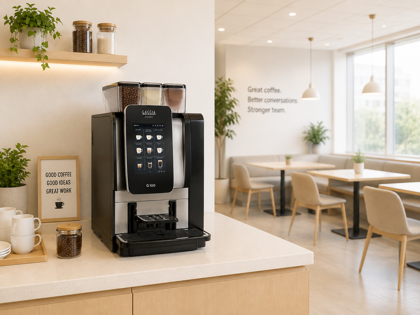 Gaggia G100 commercial coffee machine